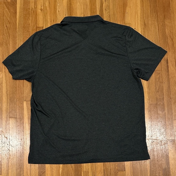 PGA Tour Dark Gray Polo with Green and Blue Accents - Picture 13 of 16